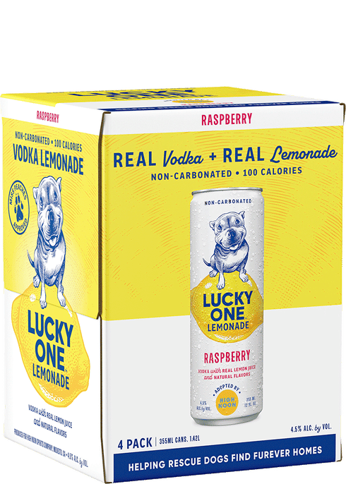 追加分 ◆ Happy Lucky Lucky One Vodka Lemonade Raspberry | Total Wine & More