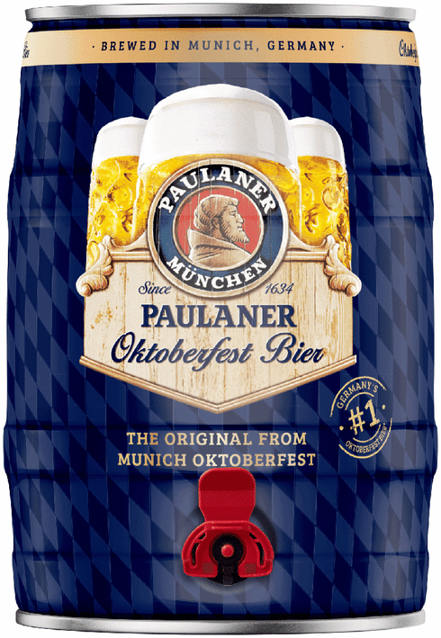 Paulaner München beer mug Oktoberfest Bier 50 cl