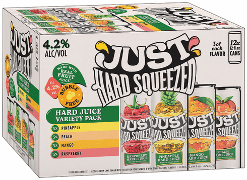 Just Hard Squeezed Variety Pack 12pk | Total Wine & More