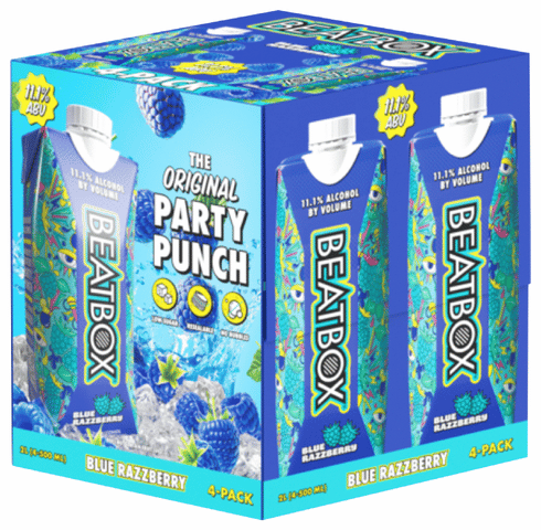 Blue Razzberry Cart Beatbox Blue Razzberry | Total Wine & More
