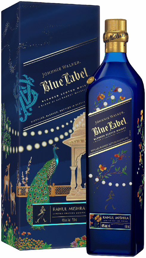 ウイスキー JOHNNIE WALKER Blue Label1000ml Johnnie Walker Blue Label 750ml $199 - Uncle Fossil Wine&Spirits