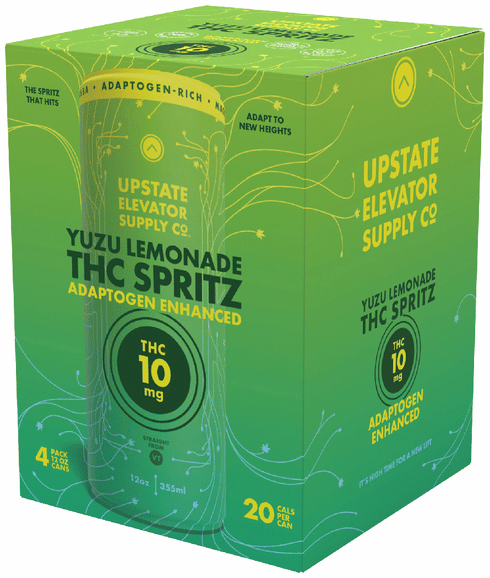 Upstate Elevator THC 10mg Yuzu Lemonade | Total Wine & More