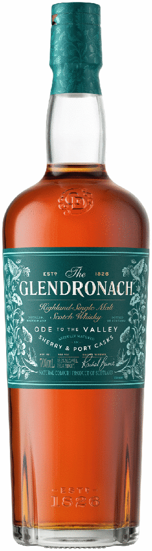 [希少ボトル] GLENDRONACH ODE TO THE VALLY Glendronach Ode to the Valley Single Malt Scotch | Total