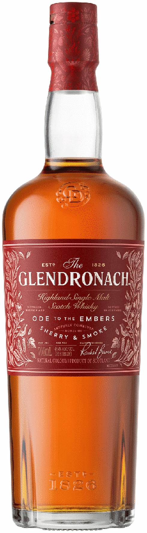 [希少ボトル] GLENDRONACH ODE TO THE DARK Glendronach Ode to the Embers Single Malt Scotch | Total