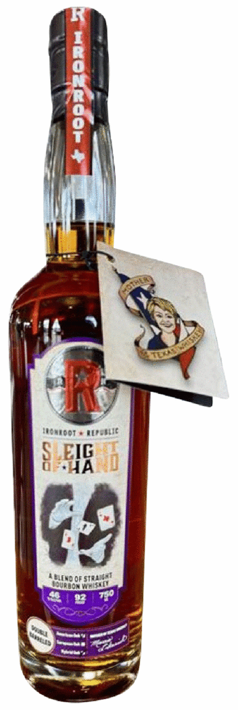 Ironroot Republic Sleight of Hand Bourbon: Mother of Texas Whiskey Blend