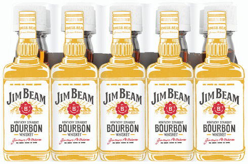 Jim Beam Bourbon 50mL - 10 Pack | Total Wine & More