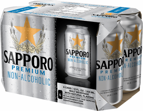 Sapporo Premium Non Alcoholic | Total Wine & More