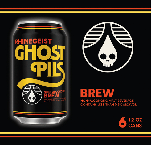Rhinegeist Ink Rhinegeist Non-Alcoholic Ghost Pils | Total Wine & More