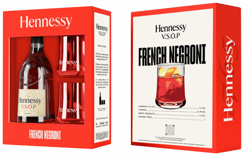 Hennessy VSOP Cognac with Cocktail Glasses | Total Wine & More