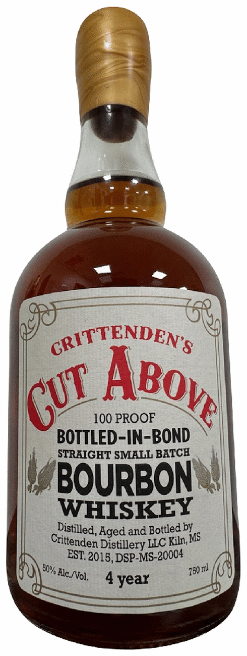 Crittenden's Cut Above Bottled-in-Bond