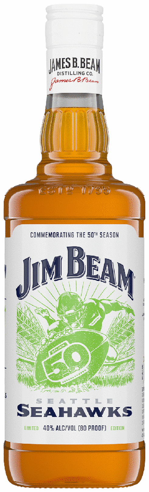 Jim Beam NFL Seahawks Bourbon | Total Wine & More
