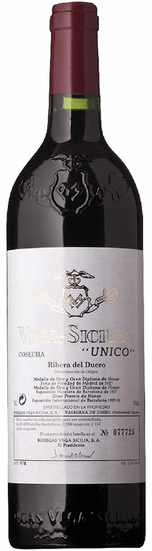 Vega Sicilia Unico | Total Wine & More