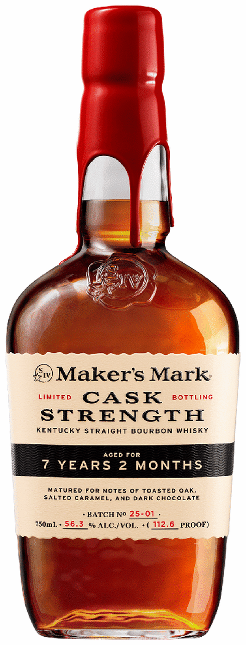 Maker's Mark Cask Strength 7 Year Old Bourbon Whisky | Total Wine