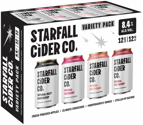 Starfall Cider Raspberry Starfall Variety Pack | Total Wine & More