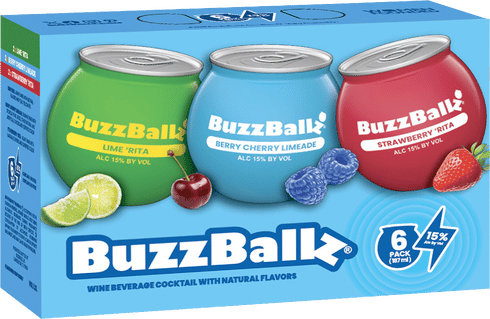 BuzzBallz Variety Pack Chillers 6 Pack | Total Wine & More