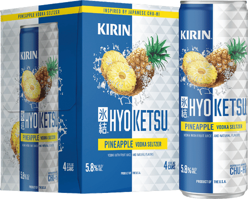 Kirin Hyoketsu - Pineapple Vodka Seltzer 4pk | Total Wine & More