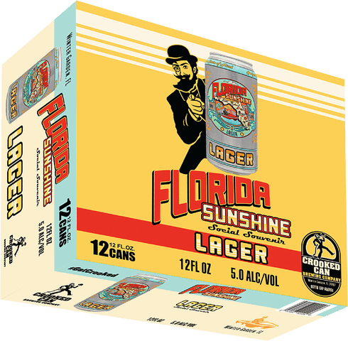 Crooked Can Florida Sunshine Lager | Total Wine & More