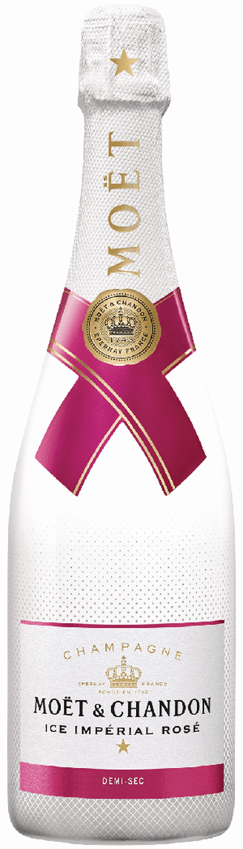 MOËT & CHANDON ICE IMPERIAL ROSE 750ml Moet & Chandon Ice Imperial Rose Champagne | Total Wine & More