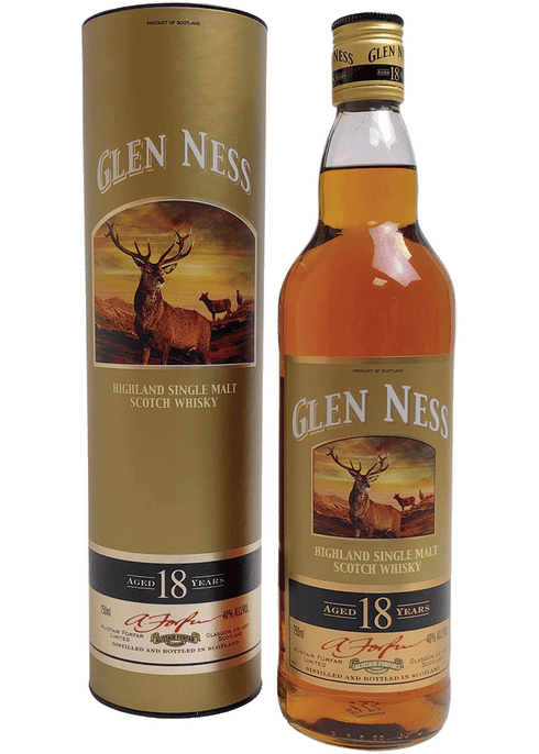 Glen Ness 18 Yr Single Malt Scotch Whisky | Total Wine & More