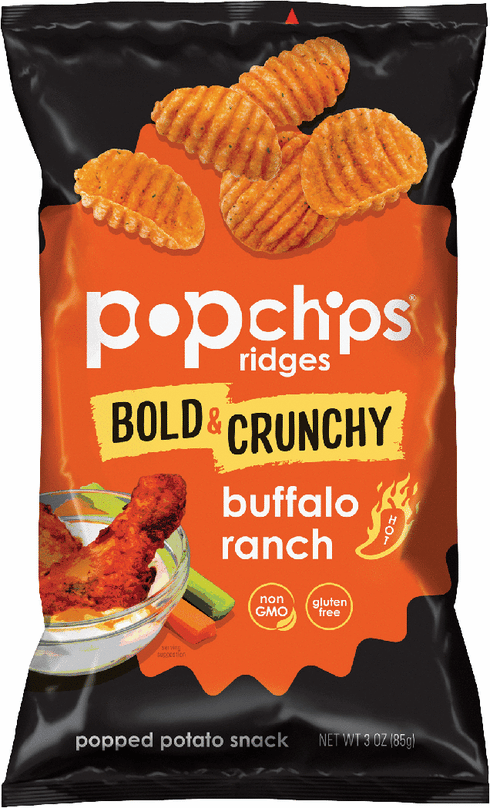 Simply Buffalo Ranch Ruffle Chips Popchip Buffalo Ranch Ridges Chips | Total Wine & More
