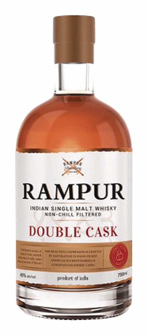 RAMPUR DOUBLE CASK ウイスキー 750ml Rampur Double Cask Indian Single Malt Whisky | Total Wine & More