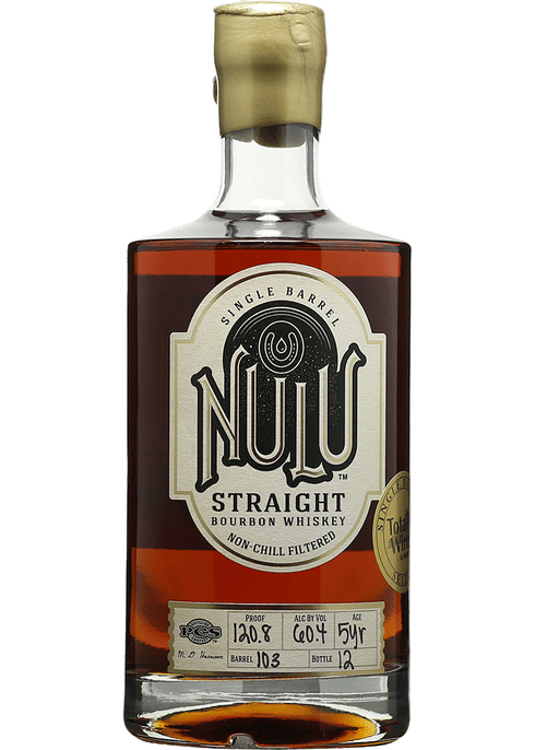 NULU Single Barrel Straight Bourbon Whiskey