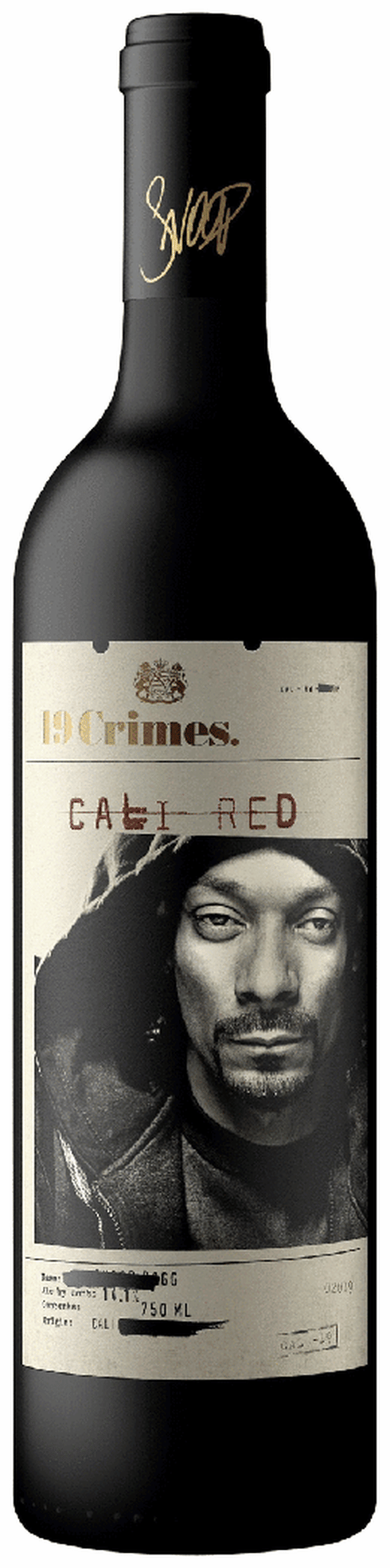 【新品】スヌープ 19 Crimes Snoop Dogg 赤ワイン 2本セット ☆日本未発売☆Snoop dogg 赤ワイン19 Crimes Cail Red