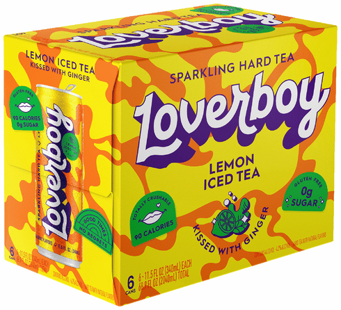 Lovery Tea LoverBoy Black Tea Lemon Hard Tea | Total Wine & More