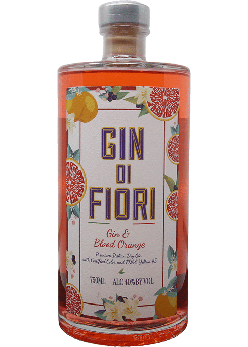 Vincenzi Gin di Fiori Blood Orange | Total Wine & More