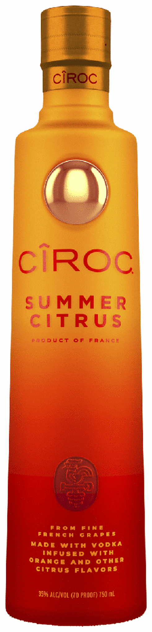 送料込み♡CÎROC シロック 限定味 SUMMER CITRUSウオッカ Ciroc Limited Edition Summer Citrus Orange and Citrus