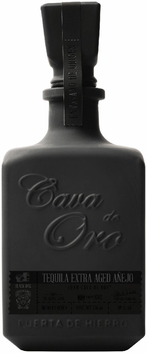 Cava de Oro Extra Aged Anejo Black Tequila | Total Wine & More