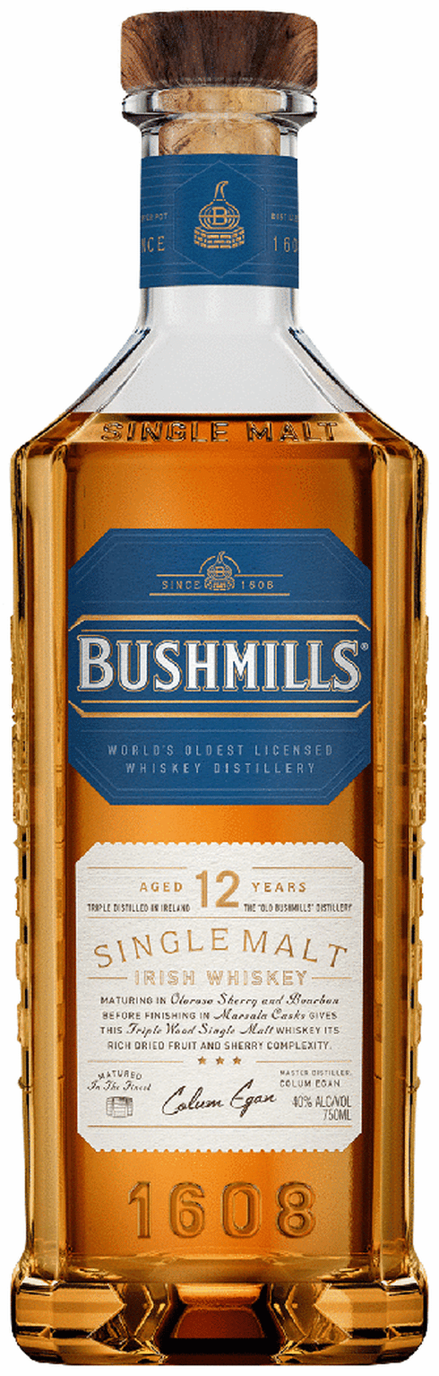 ウイスキー BUSHMILLS 1608 12 Years Old 1L fit=scale-down,w=1200