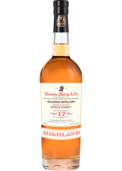 Alexander Murray Deanston 17Yr Scotch Whisky | Total Wine & More