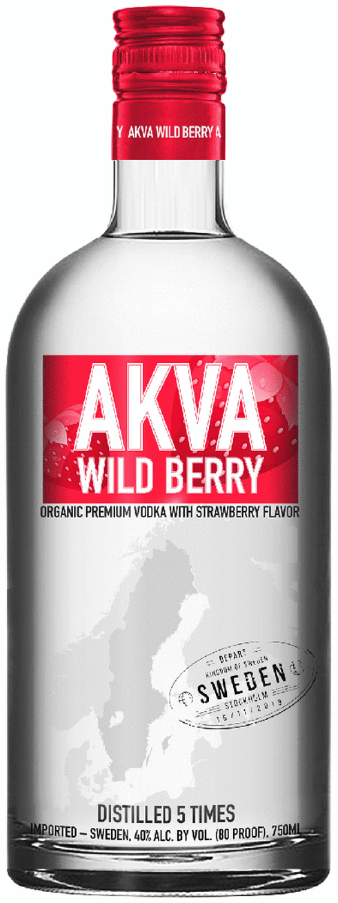Akva Wild Berry Swedish Vodka | Total Wine & More