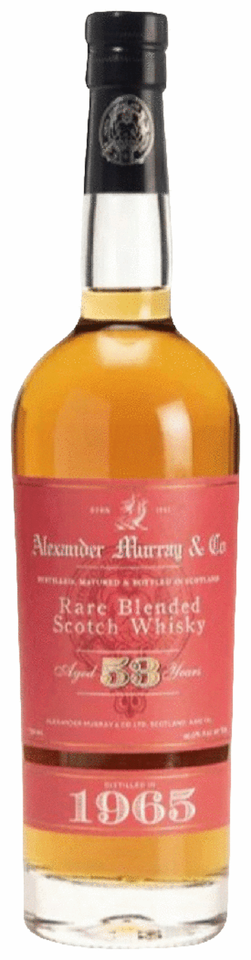 アレクサンダーマーレイレアブレンデッド53年1965 40% 700ml Alexander Murray Rare Blended Scotch Whisky 53Yr 1965