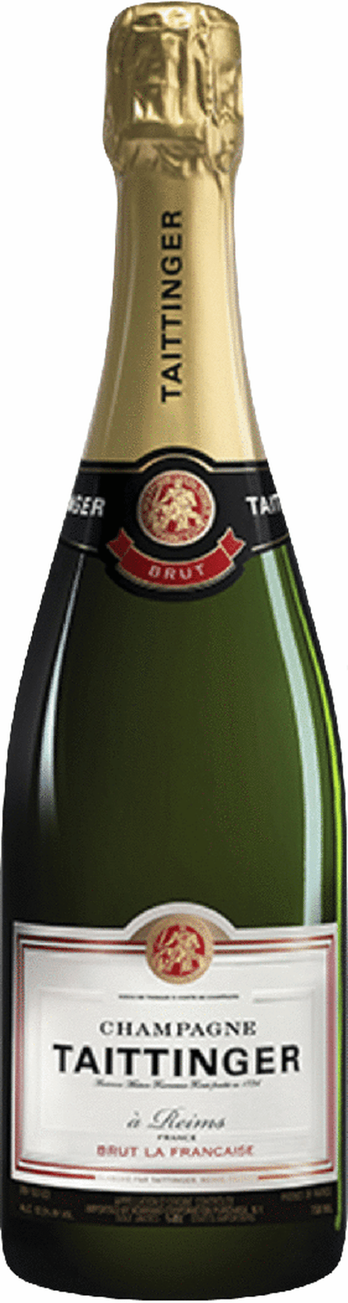 【TAITTINGER】BRUNT OD snake fis＋ロストル Taittinger Brut La Francaise | Wine.com