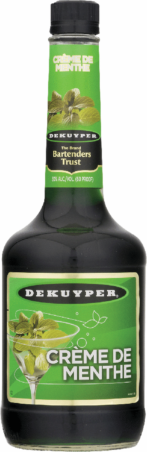 DeKuyper Creme De Menthe Green Liqueur