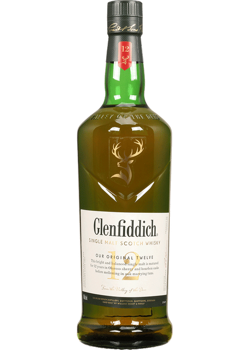 Glenfiddich 12 Year Old Single Malt Scotch Whisky | Total Wine & More