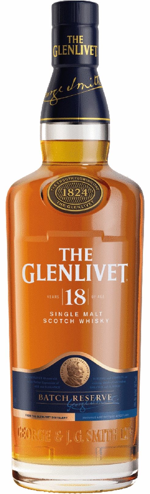 THE GLENLIVET 18年 バッチリザーブ Glenlivet 18 Year Single Malt Scotch | Total Wine & More