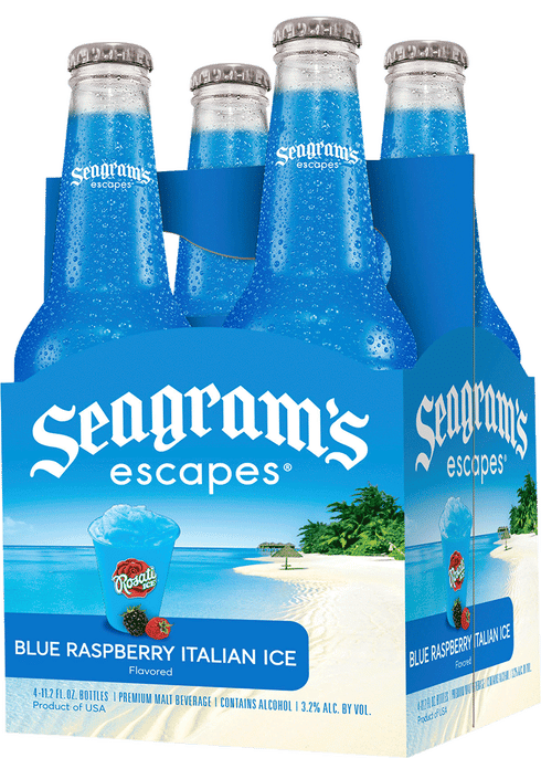 Seagrams Escapes Blue Raspberry Italian Ice Total Wine More
