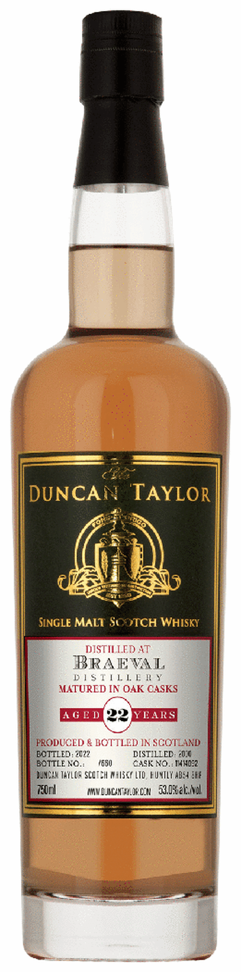 Duncan Taylor Braeval 22Yr 2000 #11414092 | Total Wine & More