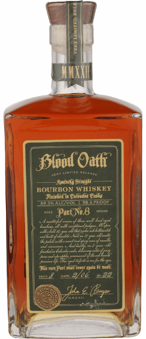 Blood Oath bottle