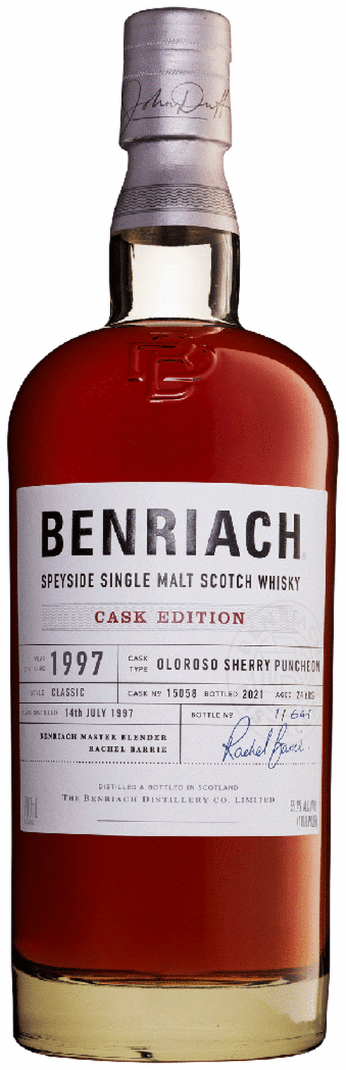 Benriach 24 Year 1997 Cask Edition #15058 Single Malt Scotch