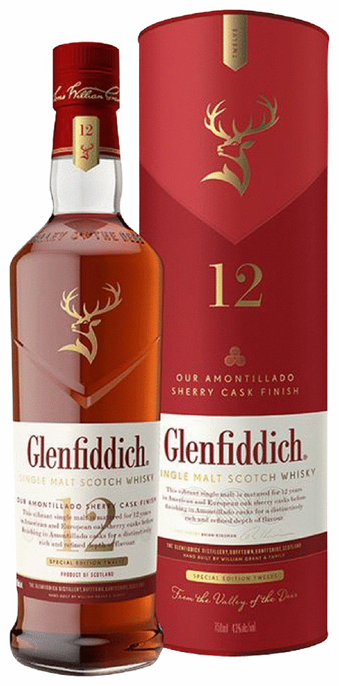 Glenfiddich 12Yr Sherry Cask Finish Scotch | Total Wine & More