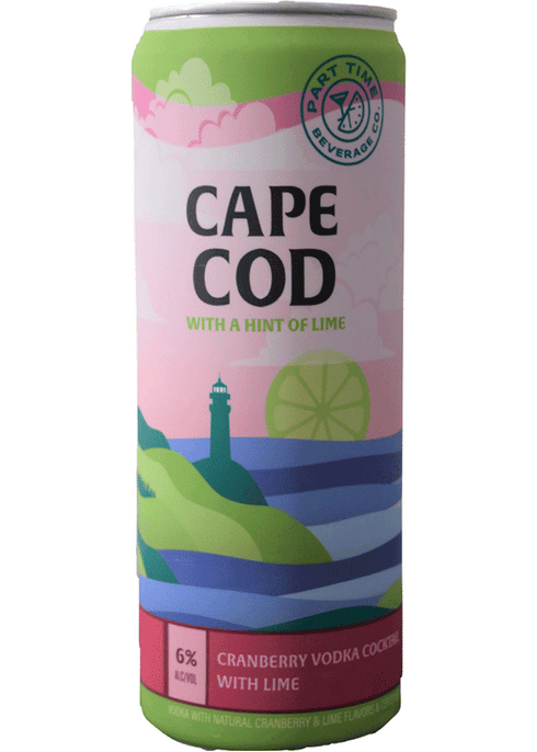 Part Time Beverage Cape Cod Vodka Soda Total Wine More
