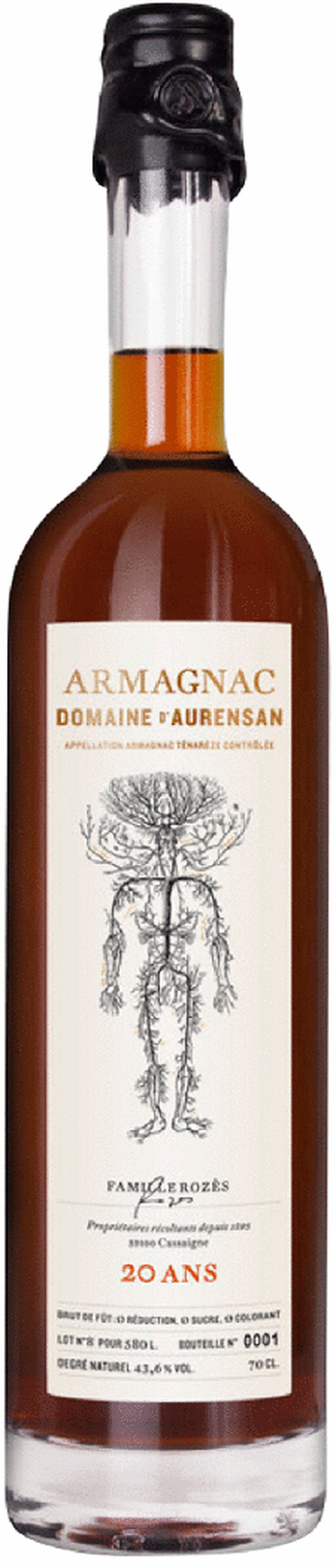 le carre des fantômes Domaine d'Aurensan Le Carre des Fantomas Armagnac 700ml