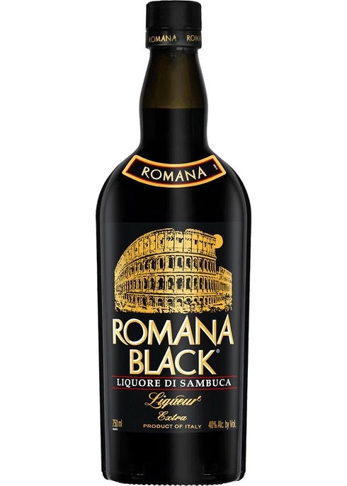 Romana Black Sambuca Liqueur