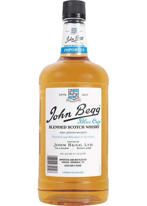 ウイスキー John Begg Blue Cap Old Scotch Whisky John Begg Blue | Total Wine & More