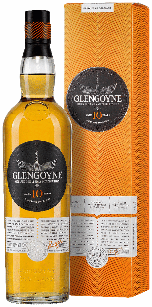 GLENGOYNE 10 YEARS グレンゴイン 10年 700ml Glengoyne 10 Year Single Malt Scotch | Total Wine & More