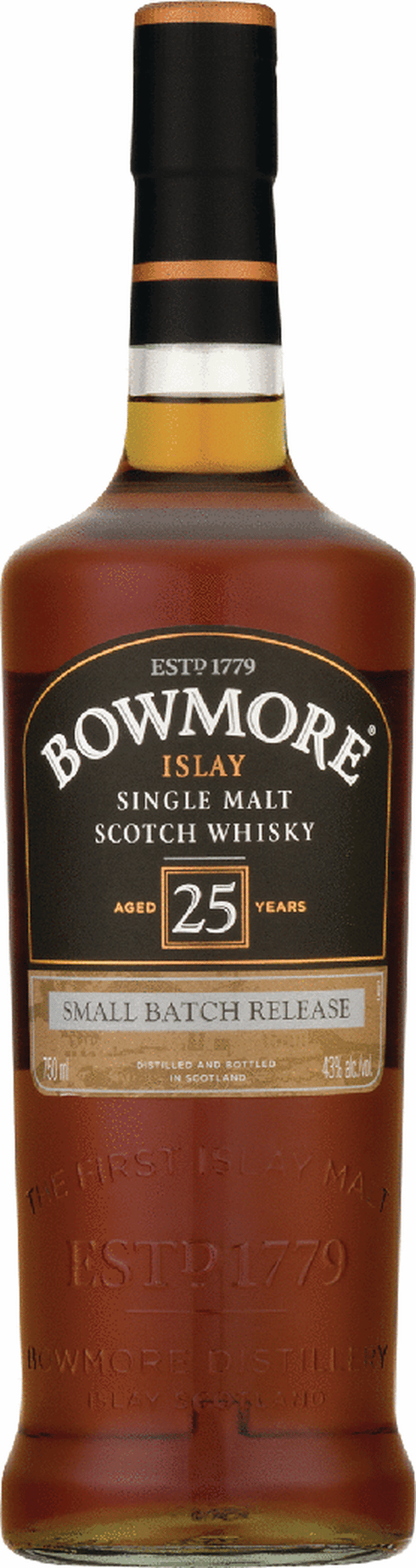 Bowmore 25 Year Single Malt Scotch | Total Wine & More